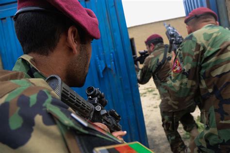 A Team Of Afghan National Army Special Forces 6th Nara And Dvids