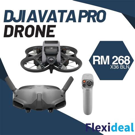 Dji Avatar Pro Dengan Flexideal Secara Ansuran Photography Drones On