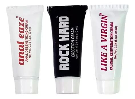 Lubricantes Anal Eaze Rock Hard Like A Virgin Ml Sin Sabor Meses sin interés
