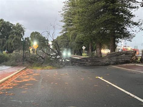 Perth Storm Thousands Left Without Power As Gale Force Winds Heavy