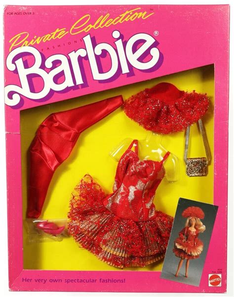 Vintage Barbie Private Collection Fashions New Nrfp Mattel