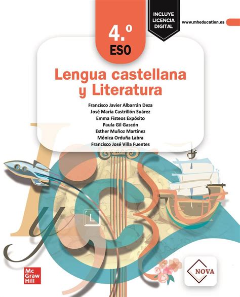 Lengua Castellana Y Literatura 4º Eso Nova CastrillÓn JosÉ MarÍa