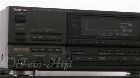 Technics Sa Gx Dolby Surround Av Receiver