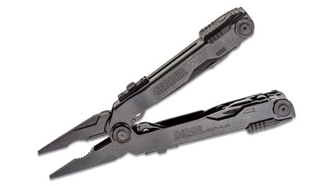 Gerber 22 01545 One Hand Opening Diesel Multi Tool Black Knifecenter