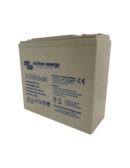 25ah 12v Agm Deep Cycle Battery Victron Energy Bat412025081