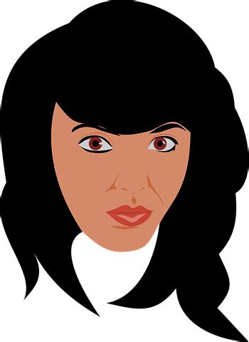 Free Brunette Woman Vectors Pixabay