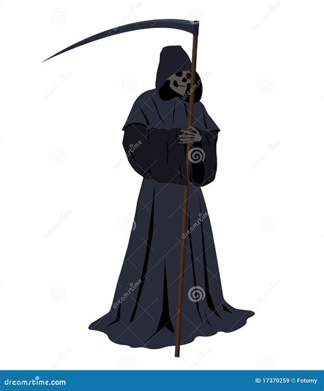 Grim Reaper Stock Vector Illustration Of Harbinger Dead 17370259