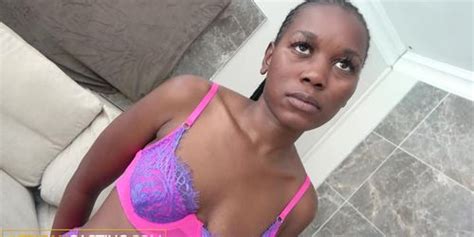 African Casting Tall Wannabe Lingerie Model Drilled By Bwc Agent Tnaflix