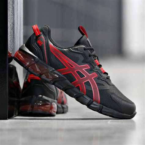 Asics Baskets Gel Quantum 90 1201A064 Black Classic Red