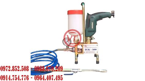 MÁY BƠM KEO PU EPOXY TCK 500 VT MBK04 Việt Trung Công nghệ máy