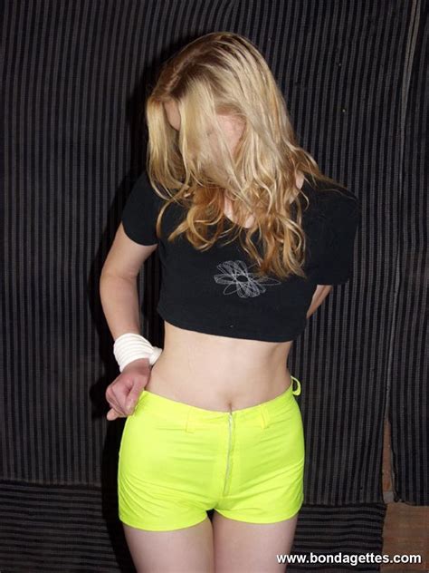 Amateur Cutie Isanne Tied Up And Restrained With A Leather Arm B Porn Pictures XXX Photos Sex