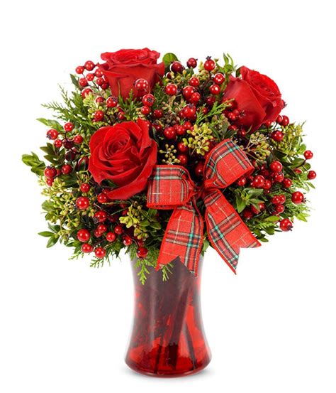 The Jingle Bell Flowers Bouquet at From You Flowers