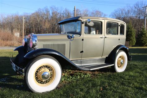 Classic Wheels 1930 Ford Model A Town Sedan The Current