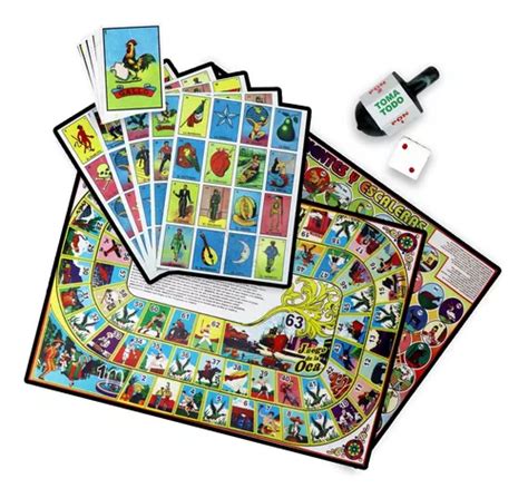 Juego De Mesa Serpientes Y Escaleras Juego De Oca Y Lotería Cuotas