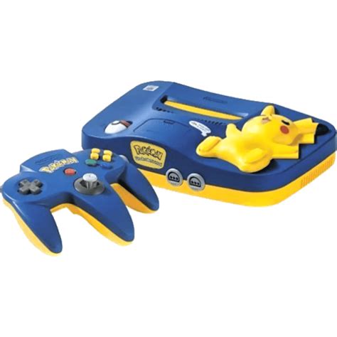 Nintendo 64 Console Pikachu Edition Video Game Depot