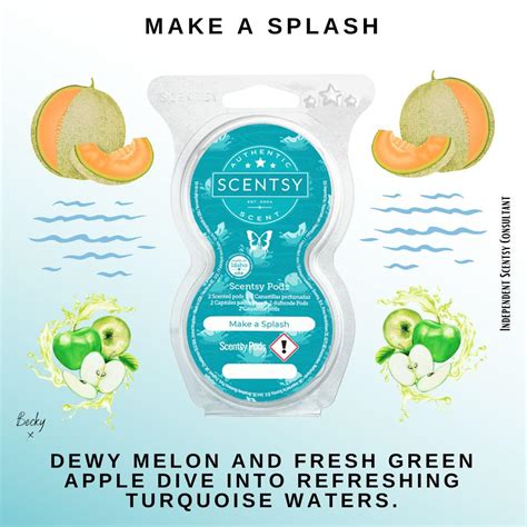 Make A Splash Scentsy Pod Twin Pack The Candle Boutique Scentsy Uk