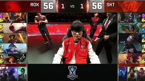 ROX Vs SKT Highlights Game 3 Worlds 2016 Semi Finals ROX Tigers Vs SK