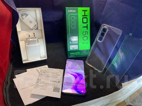 Смартфон Infinix HOT Pro Gb На гарантии БарахолкаДВ моноблок черный б у в