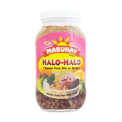 Mabuhay Halo Halo Sweet Fruit Mix In Syrup 12oz Mekong Asian Market