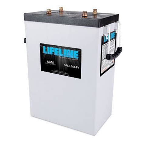 GPL L16T 2V Lifeline 2v 1200 AH Deep Cycle Sealed AGM Battery