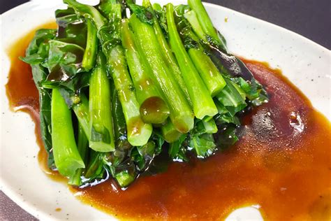 Chinese Broccoli Gai Lan With Oyster Sauce Asian Inspirations