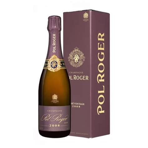 Pol Roger Rose 2012 Vintage Champagne 75cl