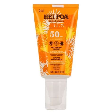 Hei Poa Lait Fondant Solaire Spf Ml