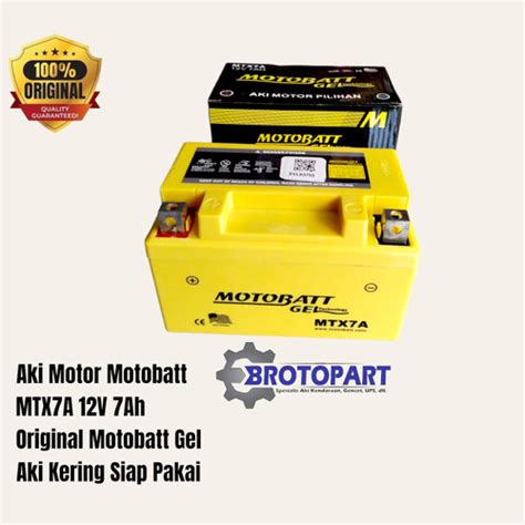 Jual Aki Motor Piaggio Zip Tvs Apache Rtr Pulsar Motobatt Mtx A