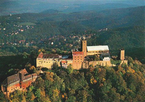 My UNESCO World Heritage Postcards: Germany - Wartburg Castle