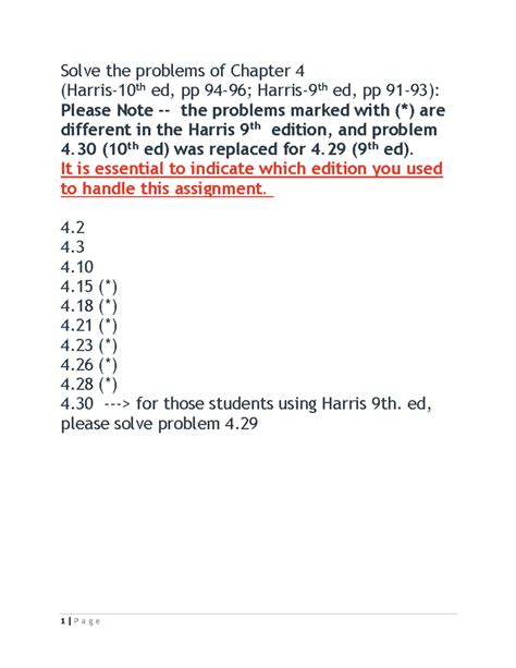 Chem222 Chapter 4 Homework Answer Key Solve The Problems Of Chapter 4