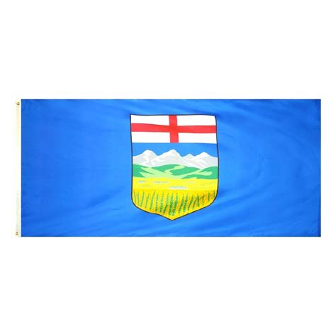 Alberta Flag — Gates Flag, Flagpole Installation