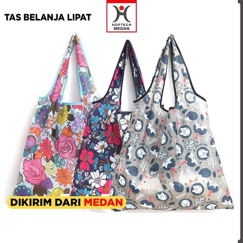 Jual Bag Travel Tas Travel Kantong Belanja Tote Bag Ramah