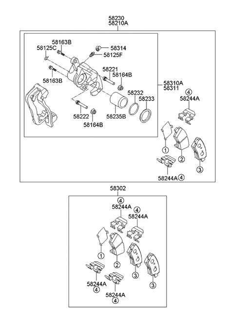 582443F100 Genuine Kia Spring-Pad