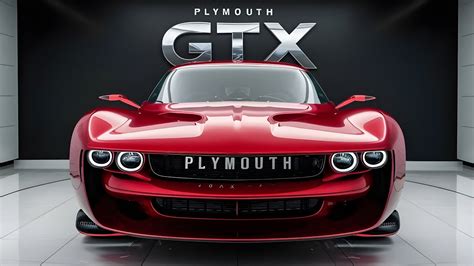 All The Plymouth Gtx Officially Revealed First Look Youtube