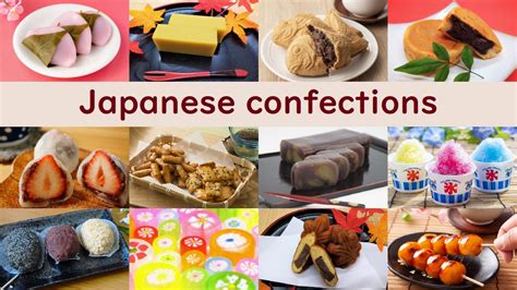 Japanese confections - Let's travel around Japan!