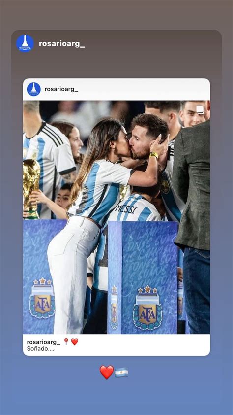Equivocación o mensaje La foto hot que subió Antonela Roccuzzo con Lionel Messi TN