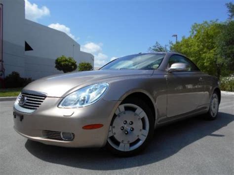 Find Used Lexus Sc Convertible Navigation Heated Seats Mark