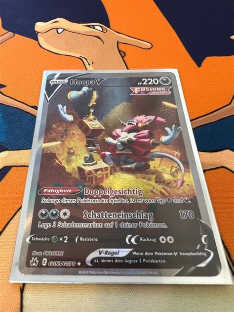 Pokemon Hoopa V CRZ GG53 DE Zenit der Könige Kaufen auf Ricardo