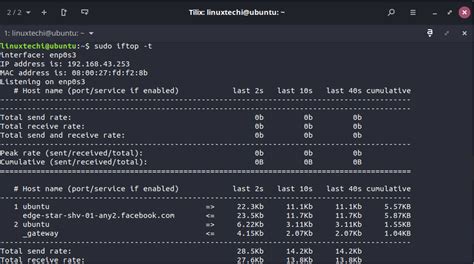 Ejemplos De Comandos Iftop En Linux Redessy