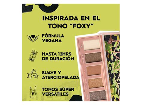 Ripley PALETA SOMBRA DE OJOS URBAN DECAY NAKED MINI FOXY 6 X 1 3 GR