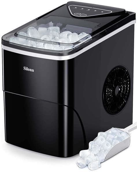 Amazon Silonn Ice Makers Countertop Cubes Ready In Mins