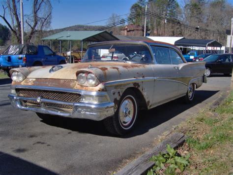 1958 Ford Fairlane 500 2dr Hardtop 352ci Interceptor Engine Runs And