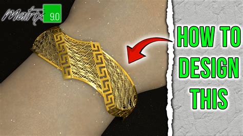 How To Design This In The Matrix 9 - YouTube