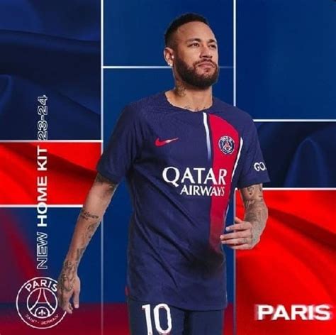 Psg Presentó Su Nueva Camiseta Con Messi Y Neymar Olé Ar