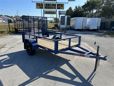 5 X 8 Utility Trailer Predator Eagle Trailers