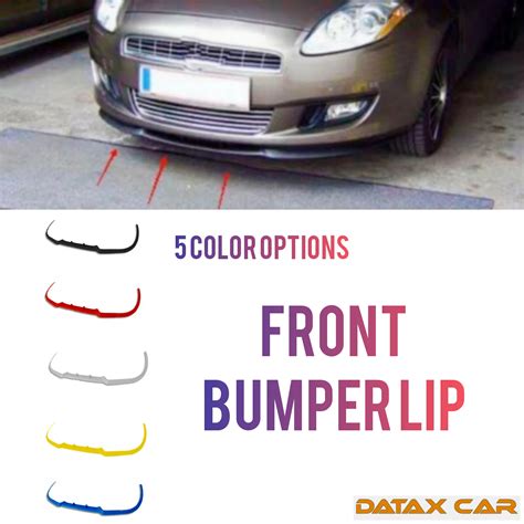 Bumper Lip Deflector Lips For Fiat Linea Front Spoiler Skirt For Car