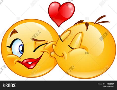 Kissing Yellow Balls Vector And Photo Free Trial Bigstock