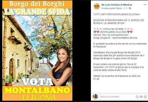 Montalbano Elicona Al Rush Finale Per Il Borgo Dei Borghi Foto