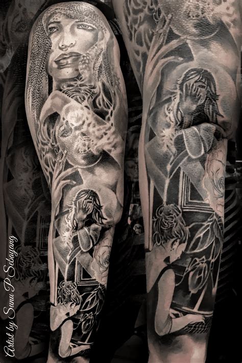 Tattoo Uploaded By Sunu Puspita Nala Sebayang • Progress Sleeve Nearly