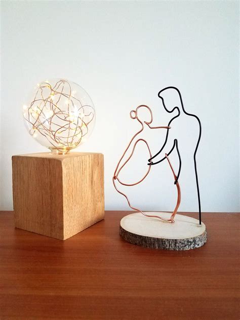 Wire Sculpture Of Couple S Dance Personalize Ballroom Etsy